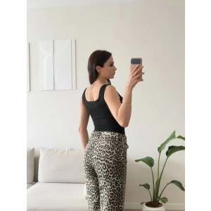 Halter Çıtçıtlı Bodysuit - SİYAH