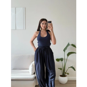 Halter Yaka Jogger Tulum - LACİVERT