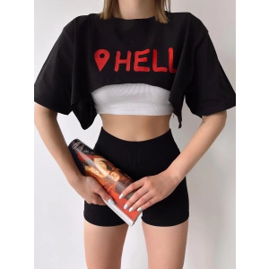 Hell Crop T-shirt