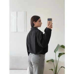 Kemerli Süet Bomber Ceket - SİYAH