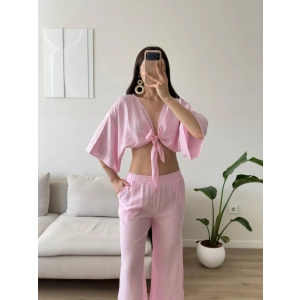 Keten Bağlamalı Takım - PEMBE