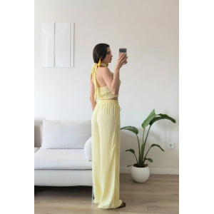 Keten Halter İkili Takım - SARI
