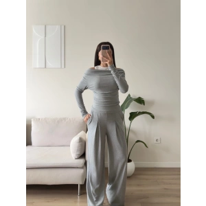 Madonna Üçlü Takım - GRİ