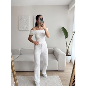 Madonna Yaka İkili Takım - BEYAZ