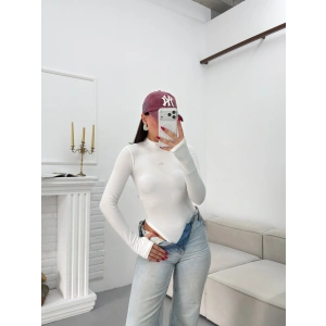 Marka Balıkçı Bodysuit - BEYAZ