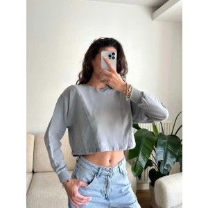 Modal Yıkamalı Sweat