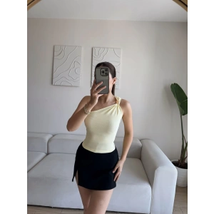 Omuz Aksesuar Crop - SARI