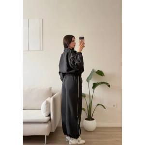 Oversize Bomber Paraşüt Takım - SİYAH