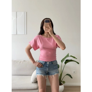 OYS Yarasa Kol Bluz - PEMBE