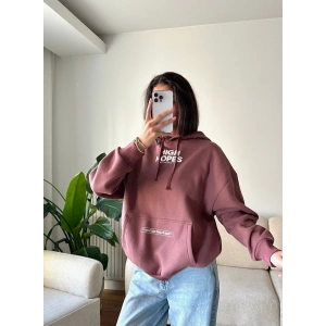 Sırt Baskı Hıgh Hopes Sweat