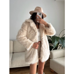 Uzun Premium Kürk - BEJ