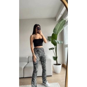 Zebra Desen Pantolon
