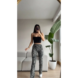 Zebra Desen Pantolon
