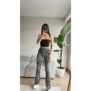 Zebra Desen Pantolon