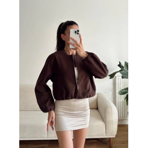 ZR Bomber Kaşe Ceket - KAHVE