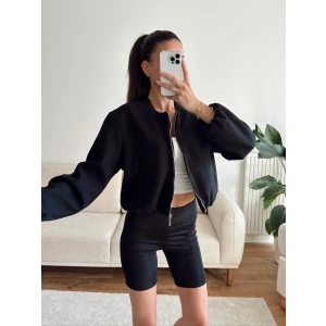 ZR Bomber Kaşe Ceket - SİYAH