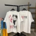 Anime Oversize T-shirt-Beyaz