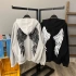 Dark Angel Oversize Unisex Sweat-GRİ