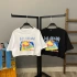PYR Mania Crop T-shirt-Beyaz