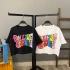 Rolling Stones Crop T-shirt-Siyah