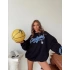 Sırt Baskı Dodgers Sweat - SİYAH