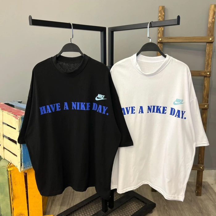 Yeni Sezon Oversize T-shirt-Siyah