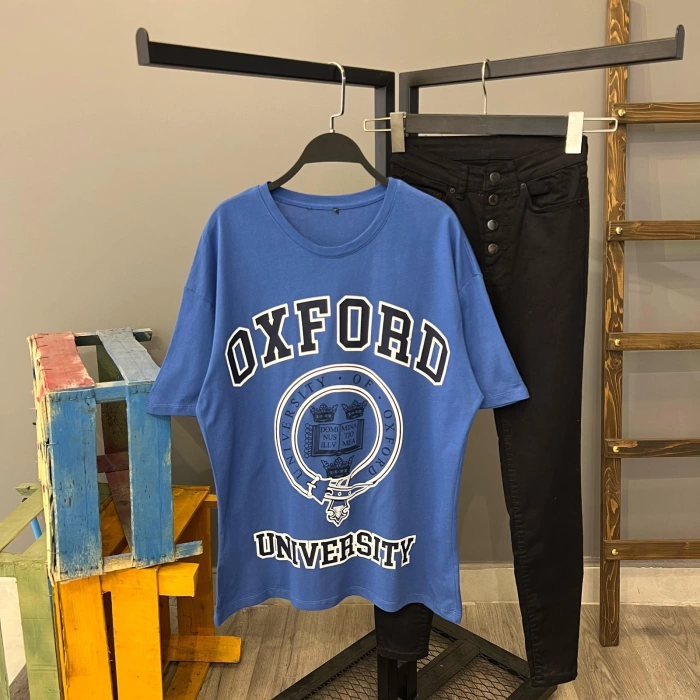 Oxford Unıversıty Oversize T-shirt