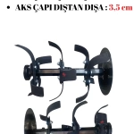 Fırtına 310 Dizel Çapa Makinesi Marşlı Farlı 7 Hp