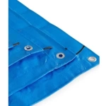 Su Geçirmez PVC-Parafin Gölgelik Çadır-Tente-Branda Mavi 15m x 20 m