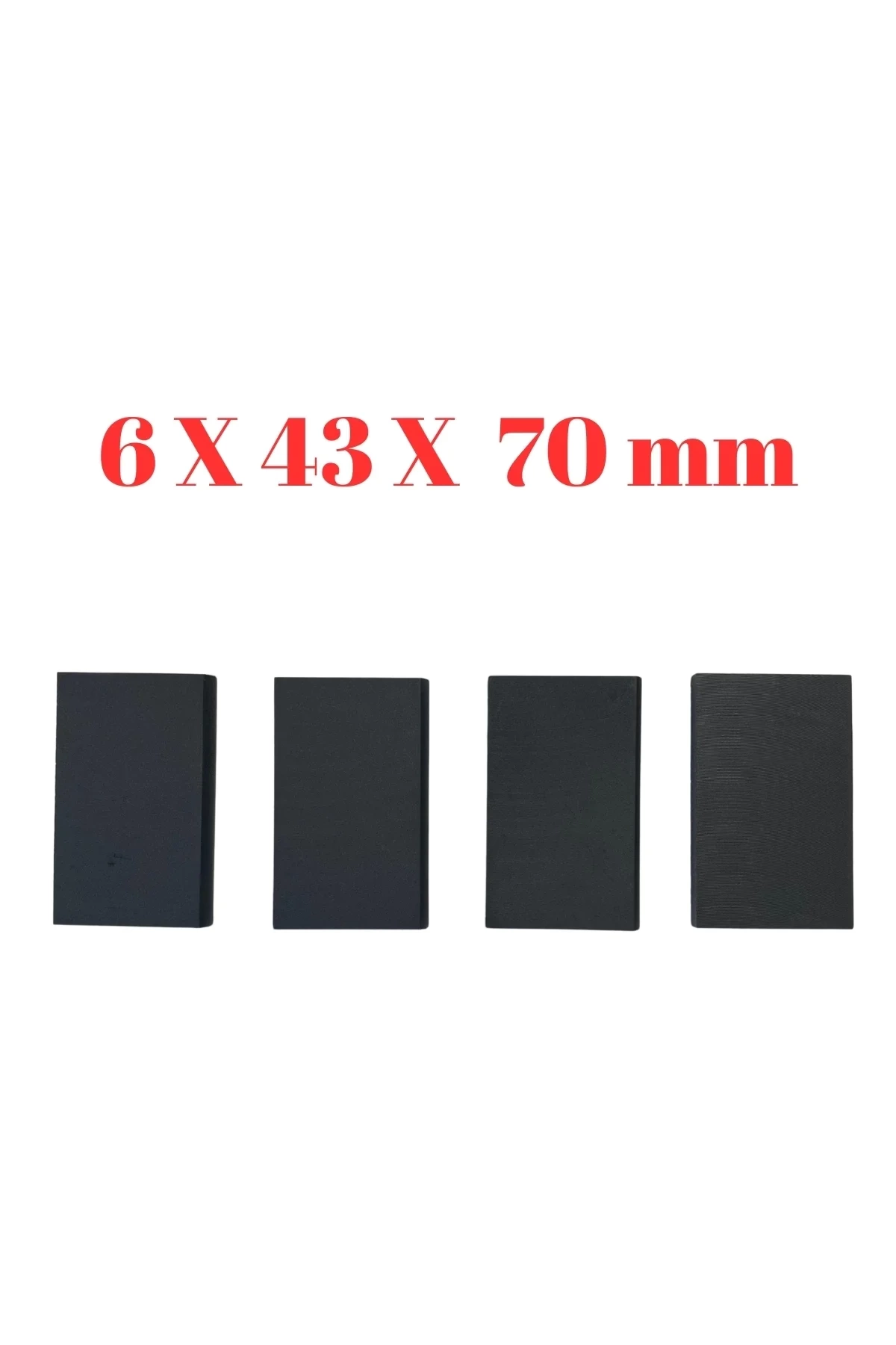Bartech Kuru Süt Sağım Makinesi Kömür Paleti 6.00*43*70 Mm 1 Adet
