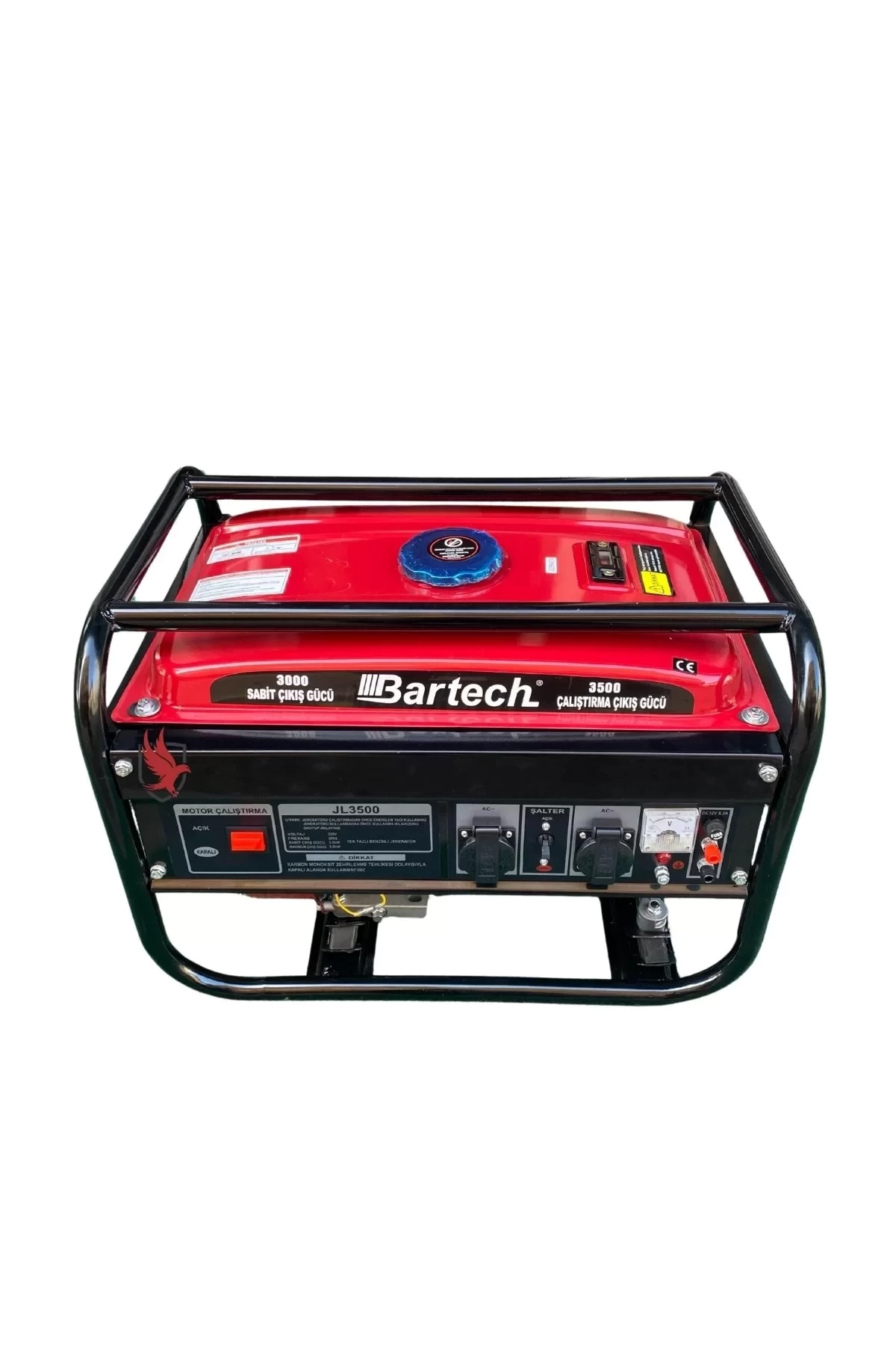 Bartech LB3500 Benzinli Monofaze Jeneratör 7 Hp