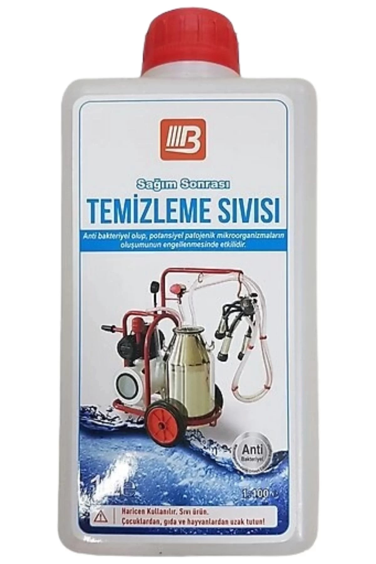 Bartech Süt Sağım Makinesi Temizlik Dezenfektanı 1 Litre