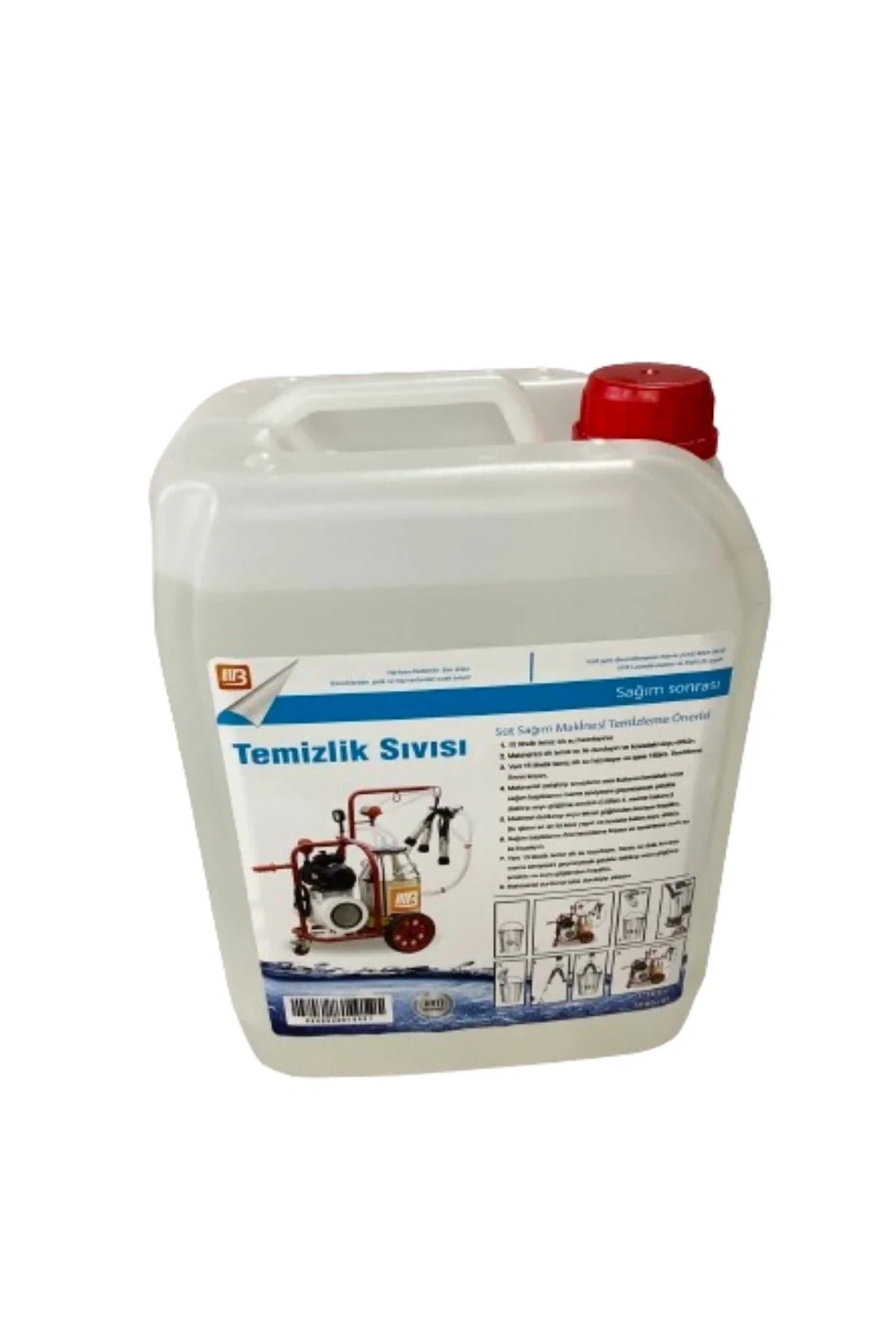 Bartech Süt Sağım Makinesi Temizlik Dezenfektanı 5 Litre 2 Adet