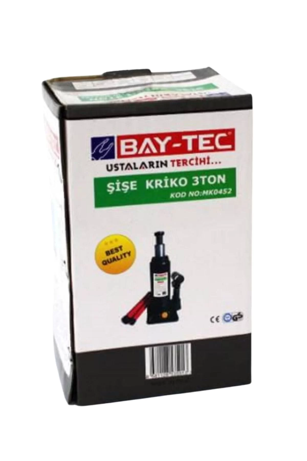 Bay-tec Şişe Kriko 3 Ton