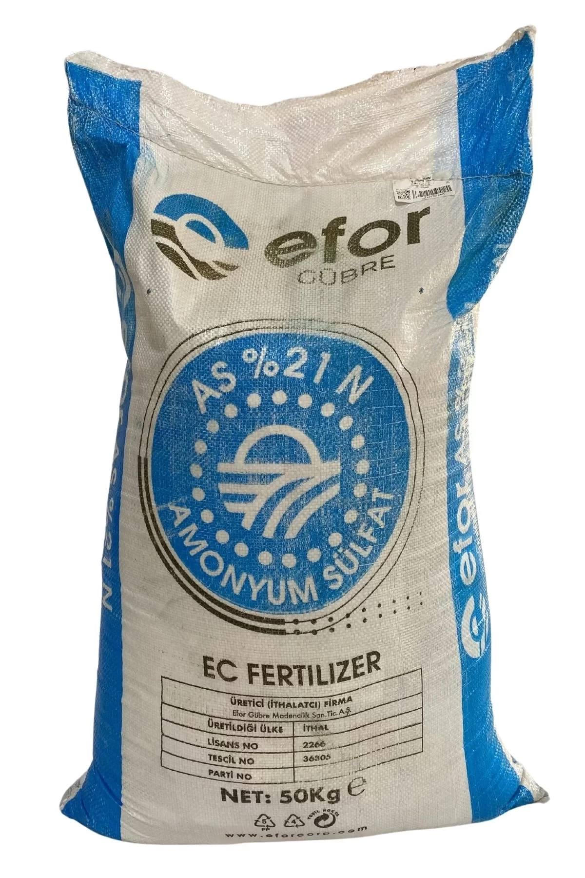 Efor %21 N Sülfat Kristal Gübre 50 Kg