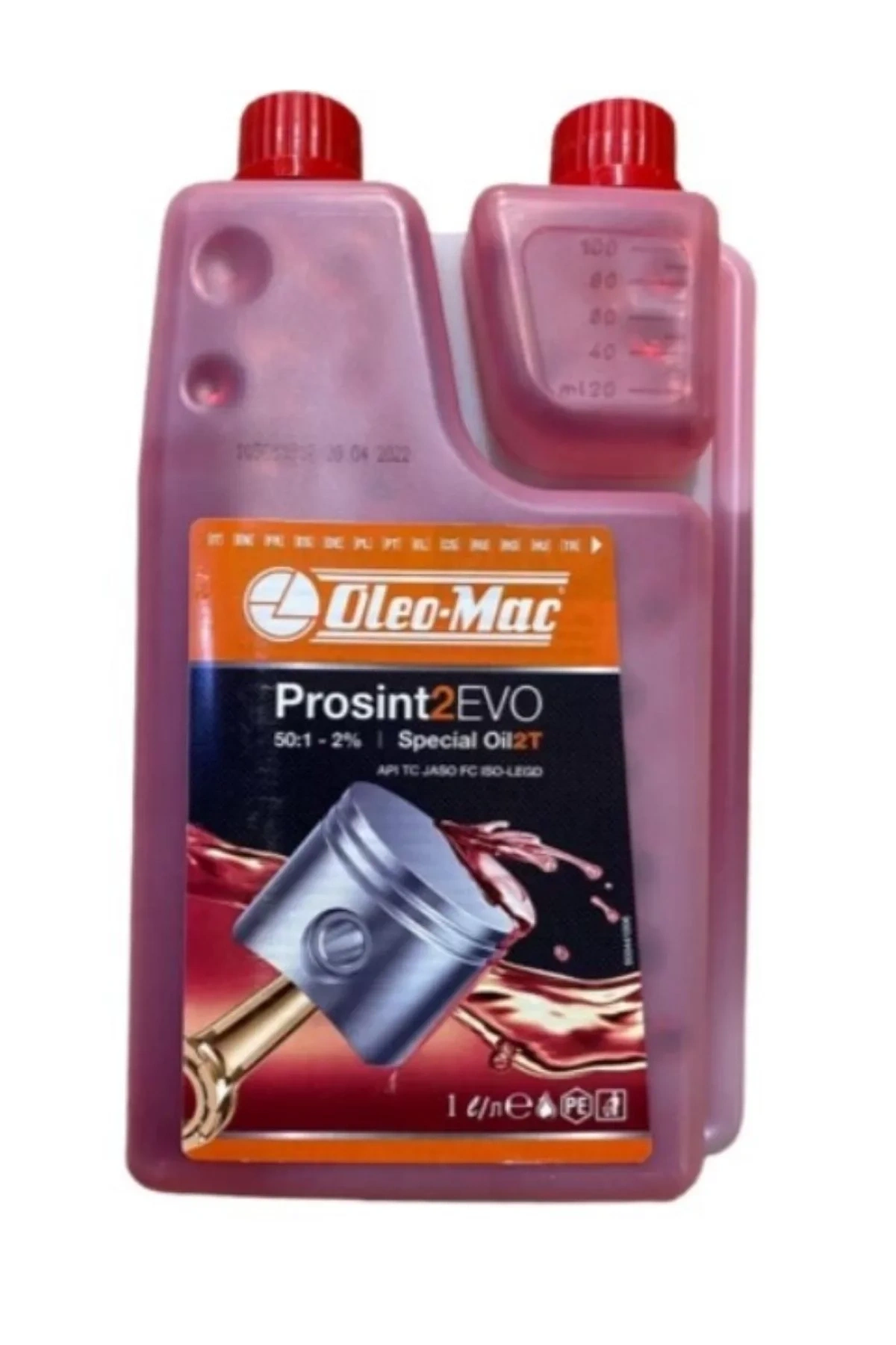 Oleomac Prosint 2 Evo Ölçekli 2T Motor Yağı 1 Lt