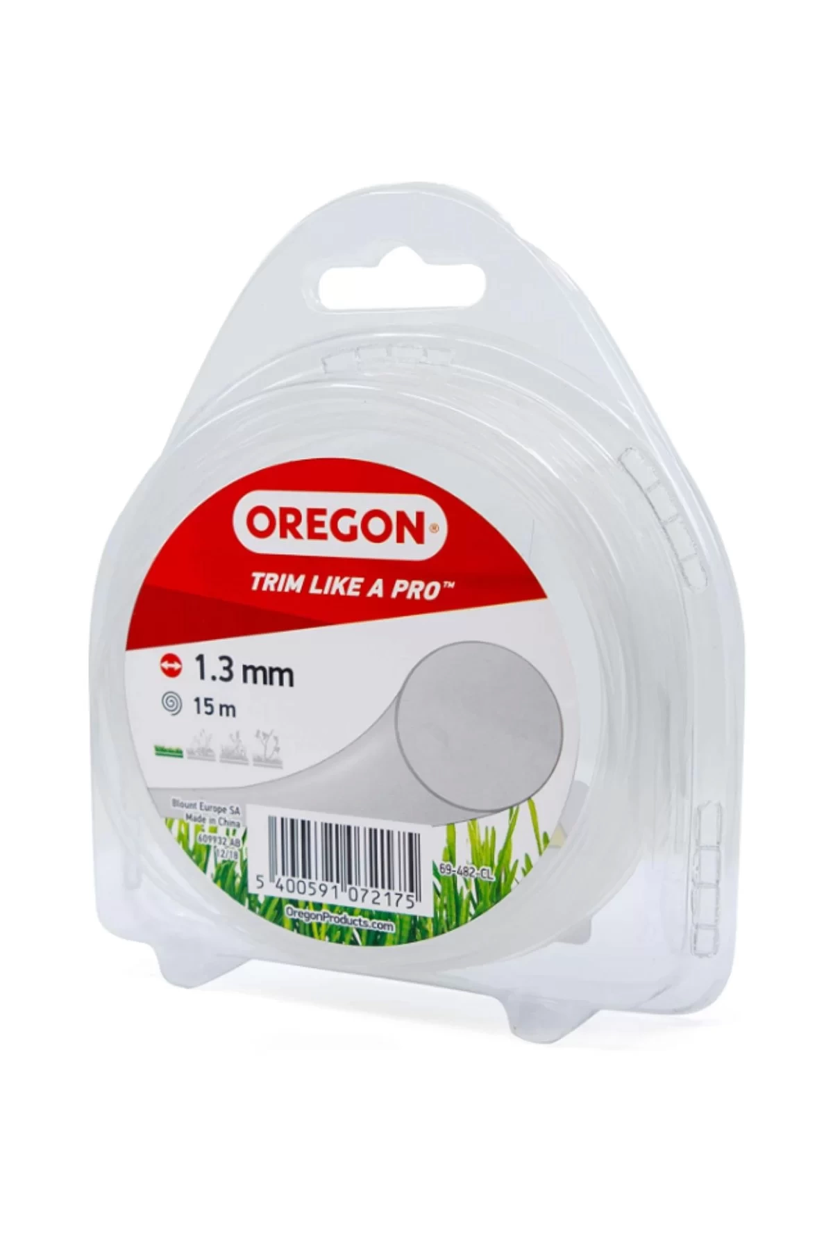 Oregon 69-482-CL Beyaz Misina Misine 1.3mm x 15m