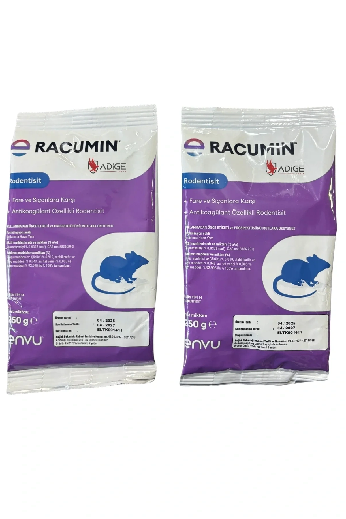 Racumın Buğday Taneli Fare Zehiri 250 gr