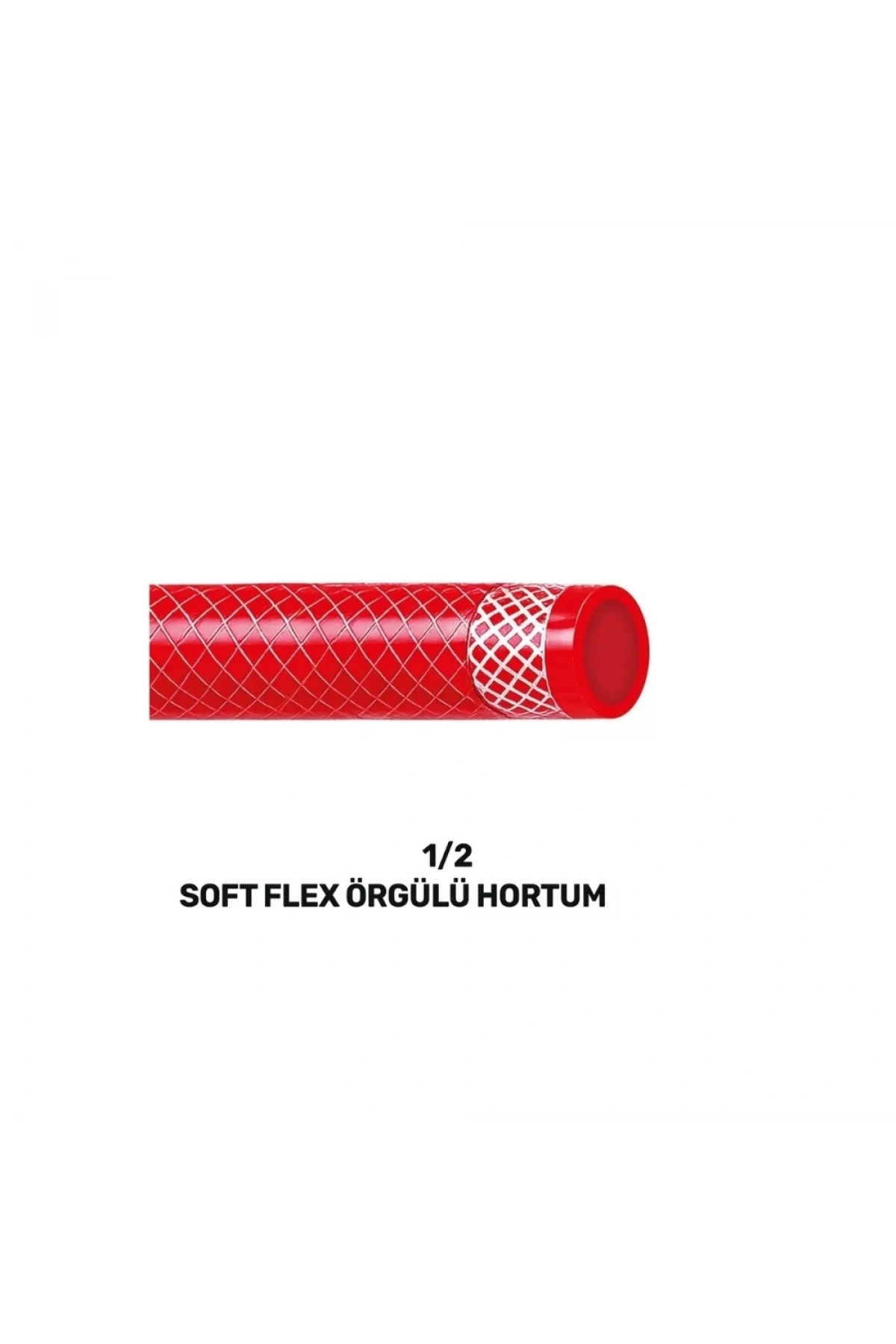 Sgs 1/2 Softlex Örgülü Hortum 100 MT
