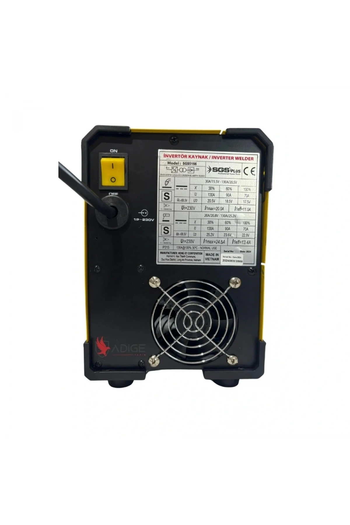 Sgs Invertör Gazsız Gazaltı Kaynak Makinesi 130A