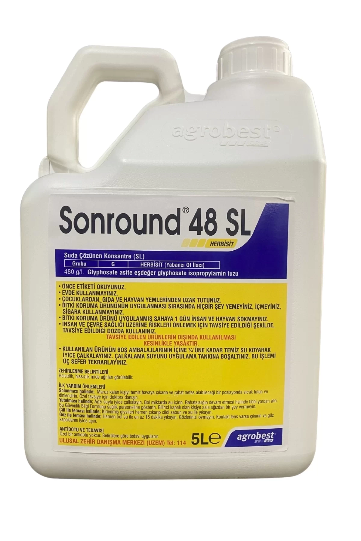 Sonround 48 SL Herbisit Yabani Ot İlacı 5 Lt