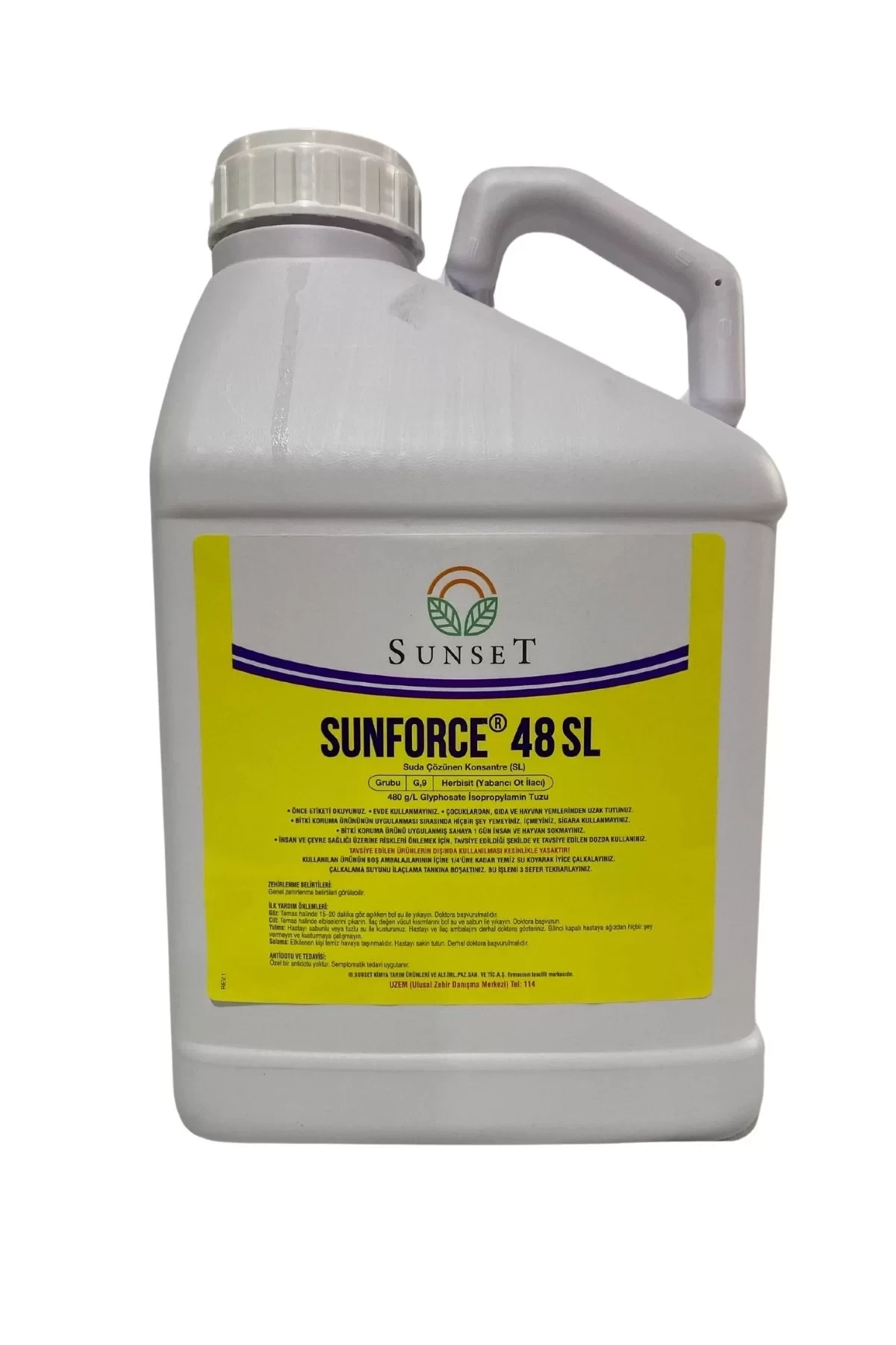 Sunforce Herbisit Yabancı Ot İlacı 5 Lt