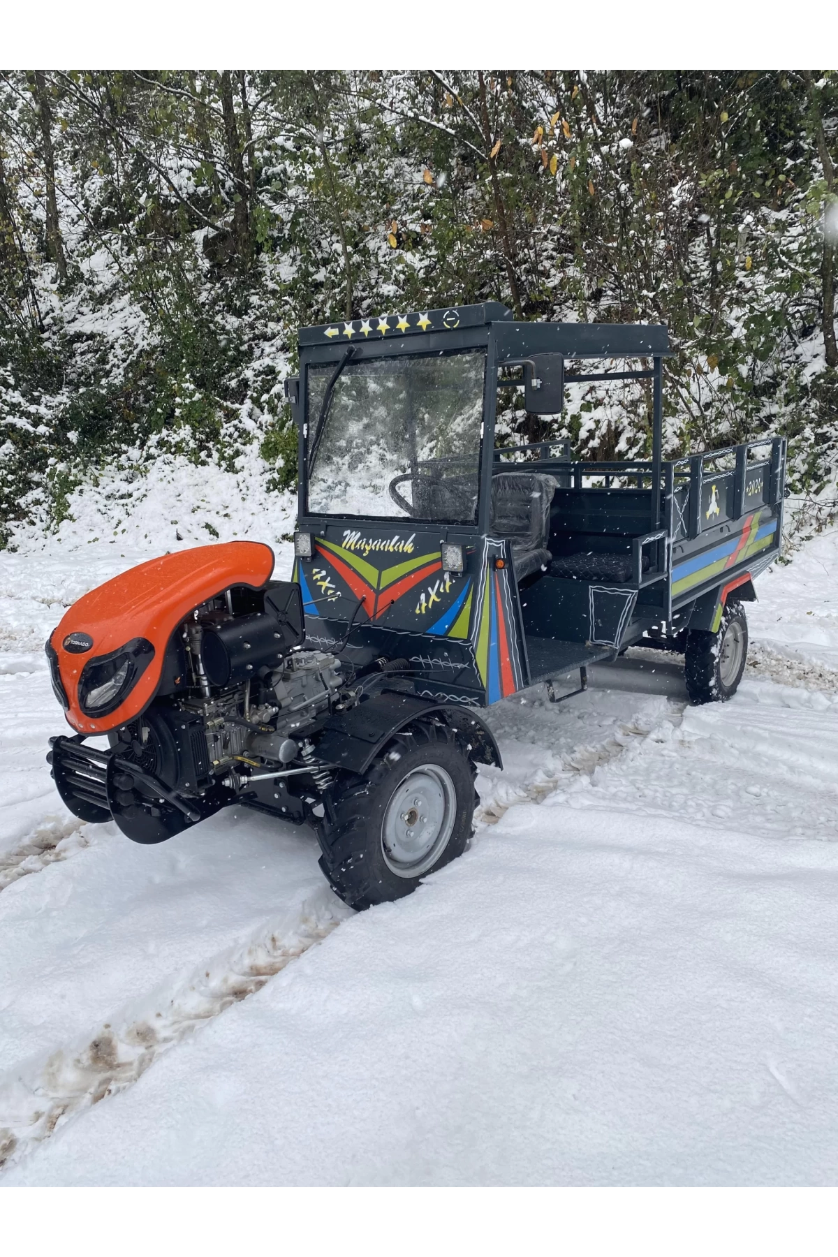 Tornado 4x4 Patpat 22 Hp Amortisörlü Kalın Kovan