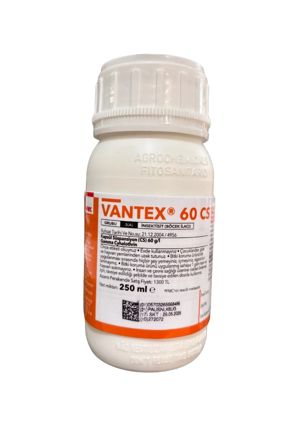Vantex İnsektisit Böcek İlacı Kokarca Fındık Kurdu 250 Ml