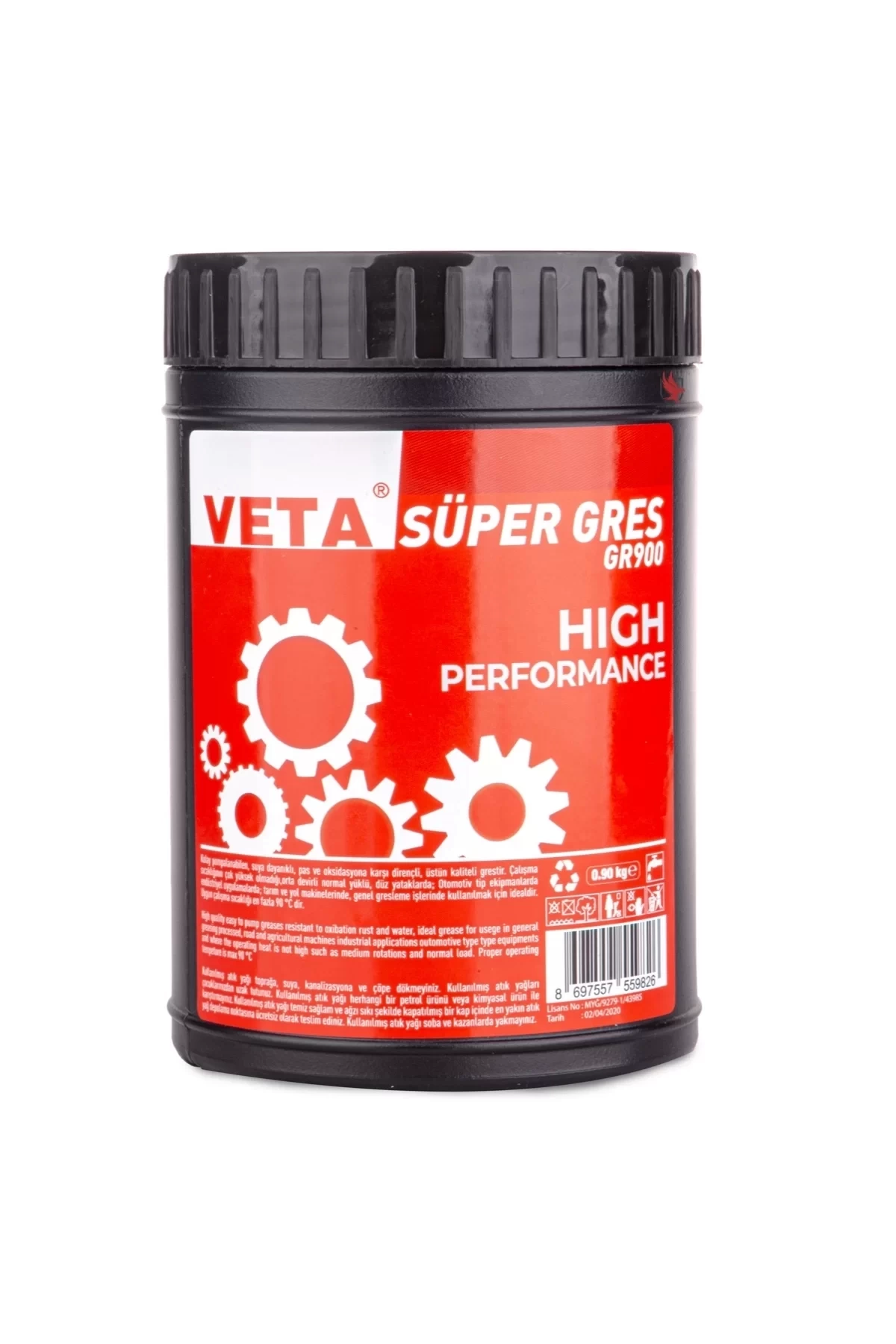 Veta Süper Gres Yağ Genel Kullanım 900 Gr