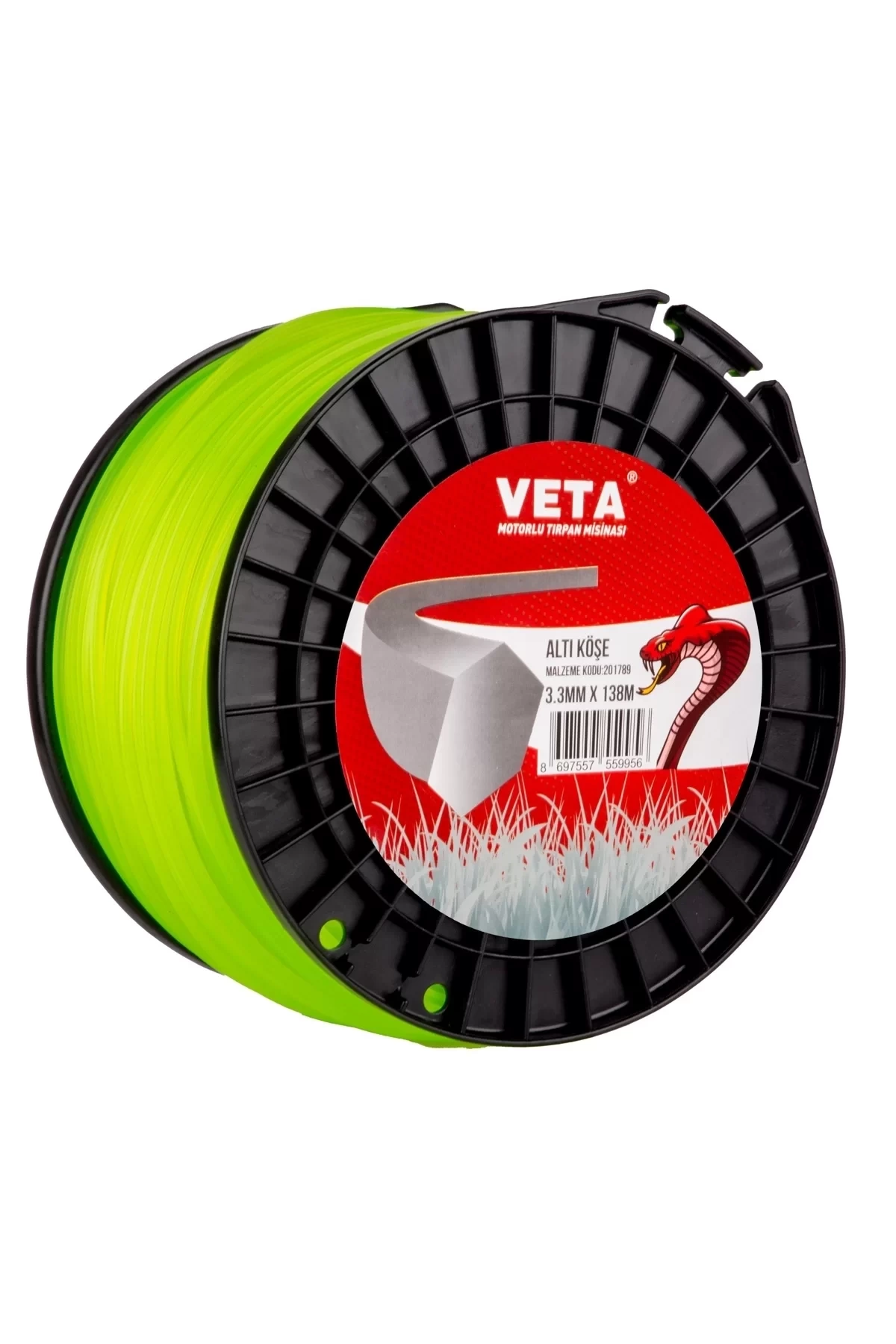 Veta Tırpan Misine Misinası Pro 3.3mm 138m 6 Köşe