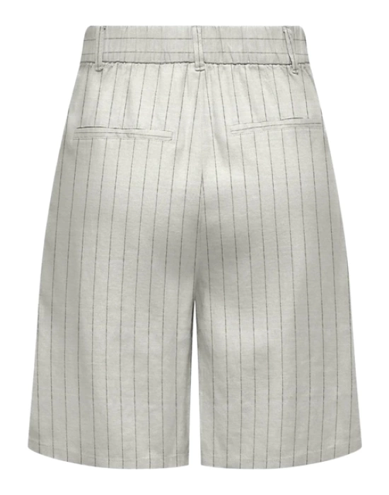 Loose Fit Keten Kadın Şort
