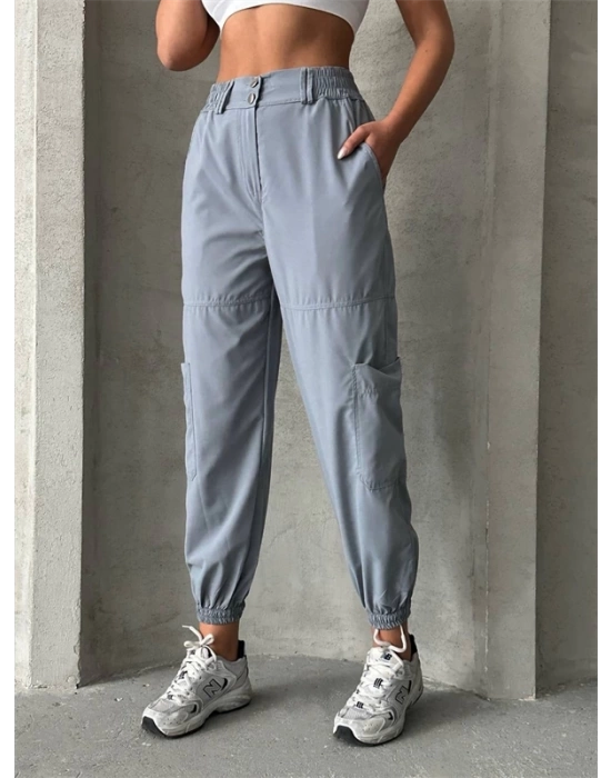 Jogger lastik paça pantolon