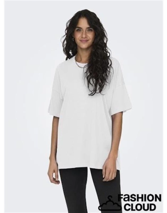 Oversize Organik Pamuk Kadın T-Shirt