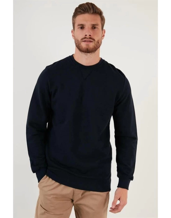 Pike Kumaş Comfort Fit Sweatshirt